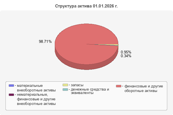 Структура актива 01.01.2026 г.
