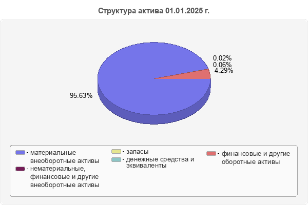 Структура актива 01.01.2025 г.