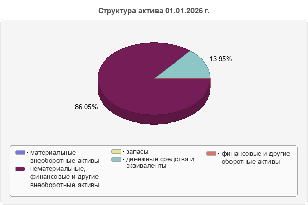 Структура актива 01.01.2026 г.