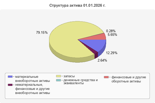 Структура актива 01.01.2026 г.
