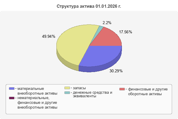 Структура актива 01.01.2026 г.