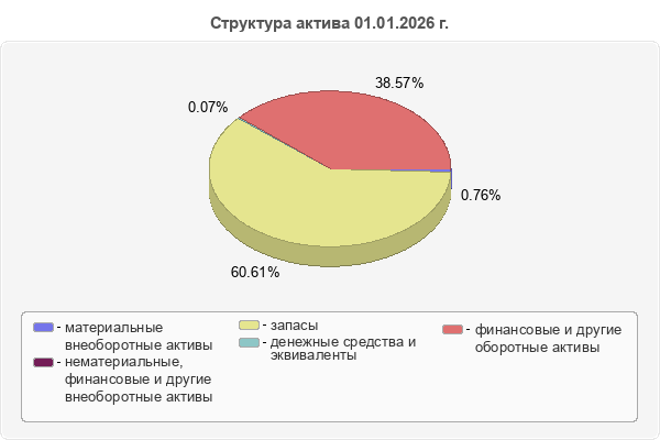 Структура актива 01.01.2026 г.