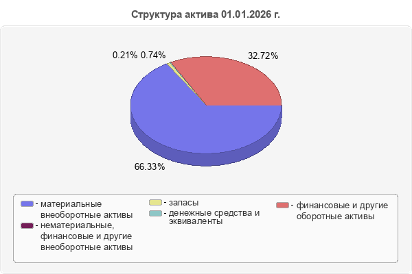 Структура актива 01.01.2026 г.