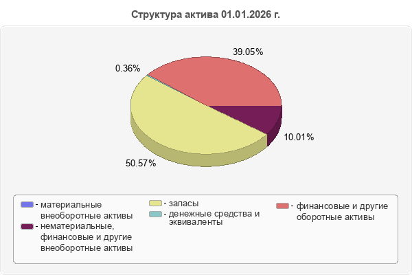 Структура актива 01.01.2026 г.