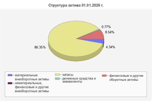Структура актива 01.01.2026 г.