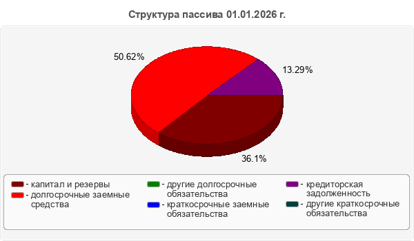 Структура пассива 01.01.2026 г.