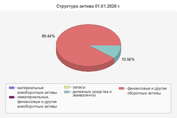 Структура актива 01.01.2026 г.
