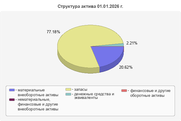 Структура актива 01.01.2026 г.