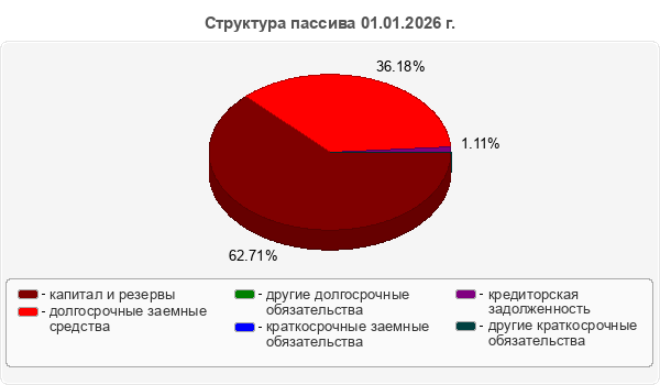 Структура пассива 01.01.2026 г.