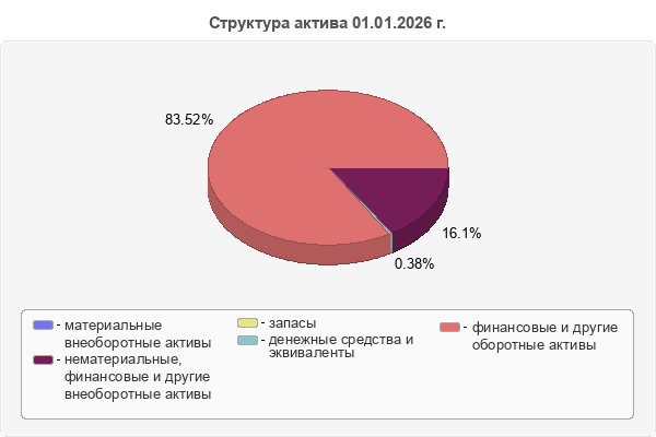 Структура актива 01.01.2026 г.