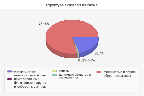 Структура актива 01.01.2026 г.