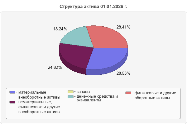 Структура актива 01.01.2026 г.