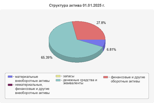 Структура актива 01.01.2025 г.