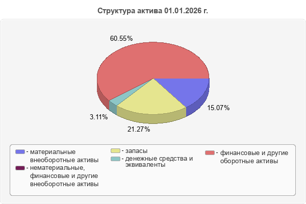 Структура актива 01.01.2026 г.