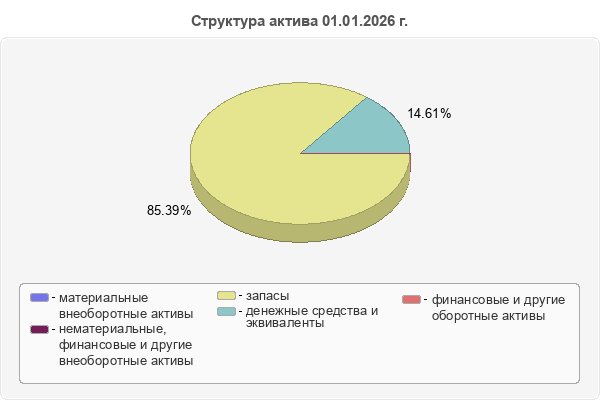 Структура актива 01.01.2026 г.