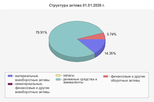 Структура актива 01.01.2026 г.