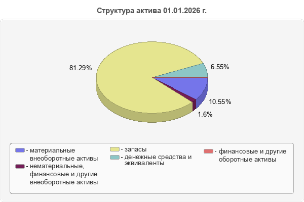 Структура актива 01.01.2026 г.