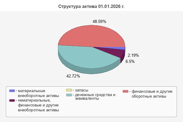 Структура актива 01.01.2026 г.