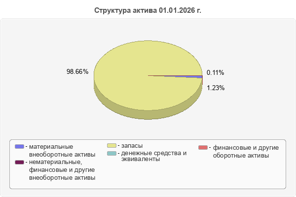 Структура актива 01.01.2026 г.