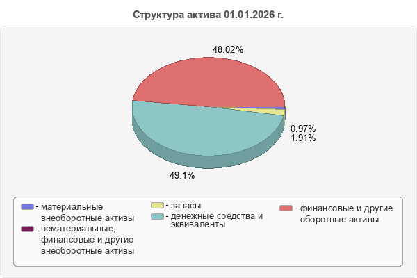Структура актива 01.01.2026 г.