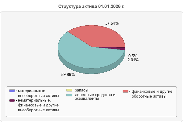 Структура актива 01.01.2026 г.