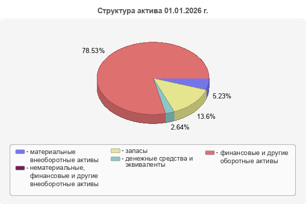 Структура актива 01.01.2026 г.