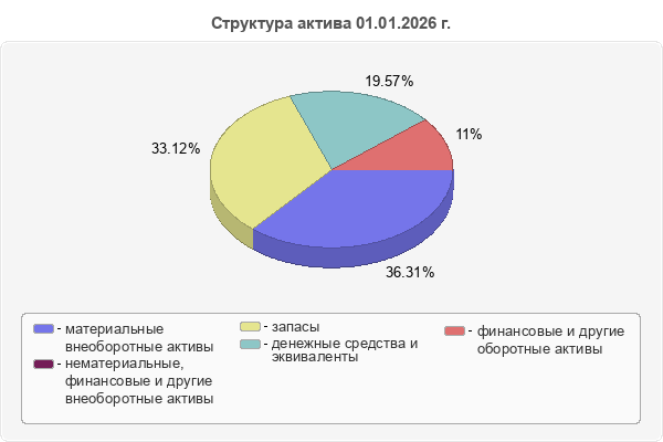 Структура актива 01.01.2026 г.