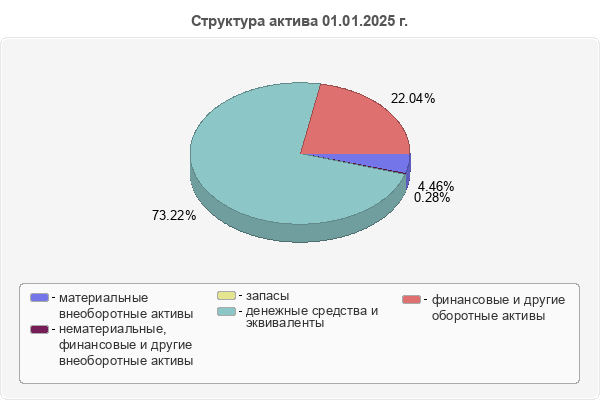 Структура актива 01.01.2025 г.