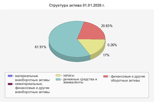Структура актива 01.01.2026 г.