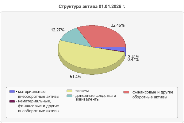 Структура актива 01.01.2026 г.