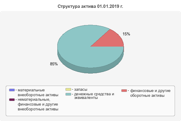 Структура актива 01.01.2019 г.