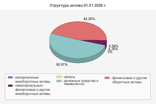 Структура актива 01.01.2026 г.