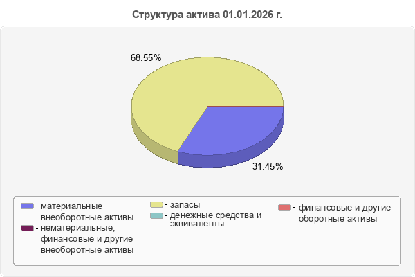 Структура актива 01.01.2026 г.