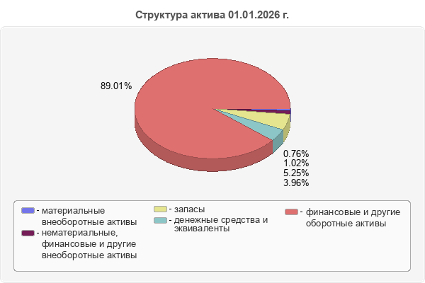 Структура актива 01.01.2026 г.
