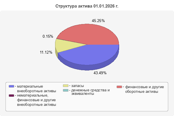 Структура актива 01.01.2026 г.