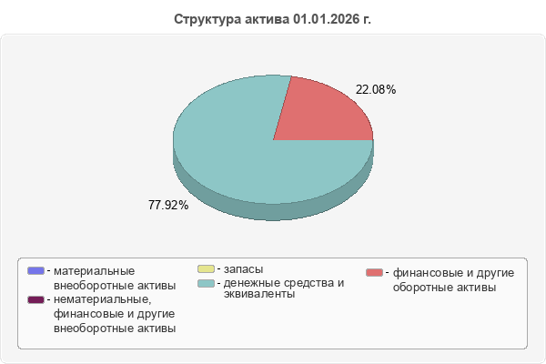 Структура актива 01.01.2026 г.