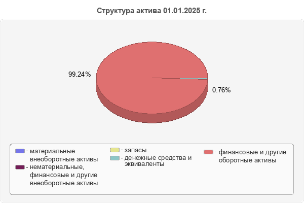 Структура актива 01.01.2025 г.