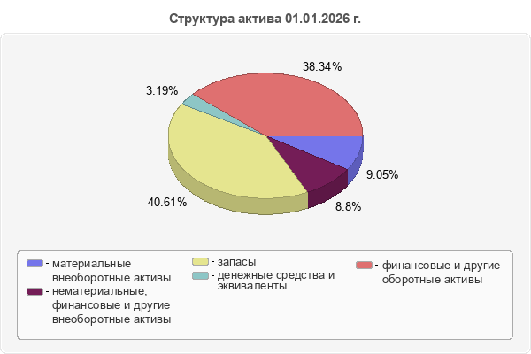 Структура актива 01.01.2026 г.
