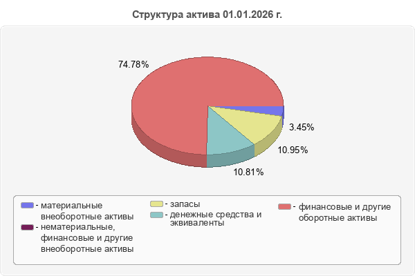 Структура актива 01.01.2026 г.