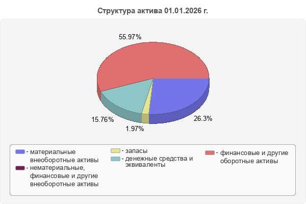Структура актива 01.01.2026 г.