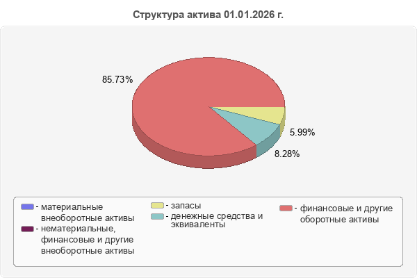 Структура актива 01.01.2026 г.