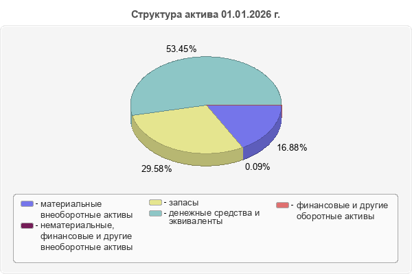 Структура актива 01.01.2026 г.