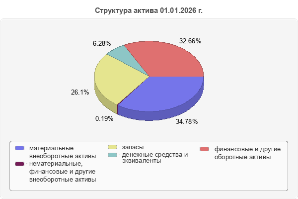 Структура актива 01.01.2026 г.