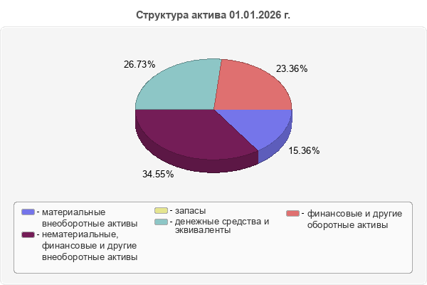 Структура актива 01.01.2026 г.