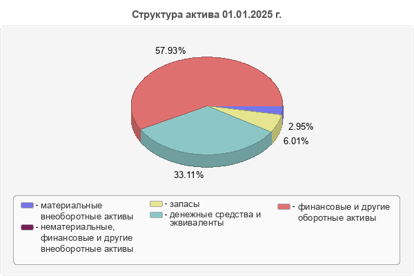 Структура актива 01.01.2025 г.