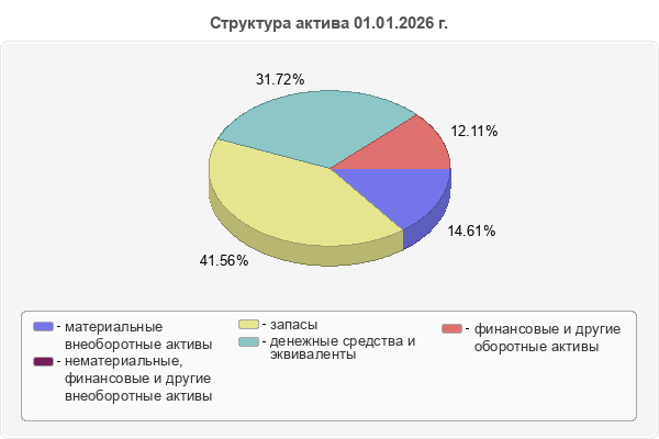 Структура актива 01.01.2026 г.