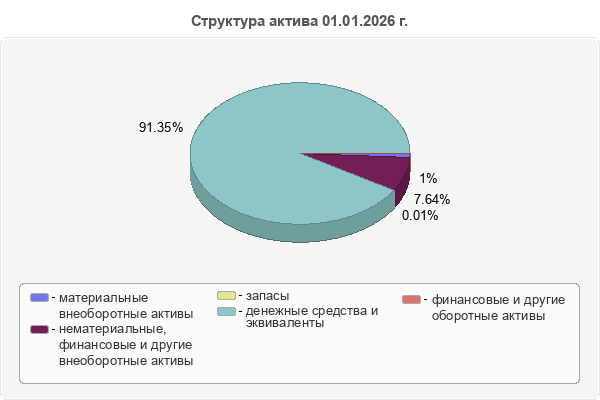 Структура актива 01.01.2026 г.