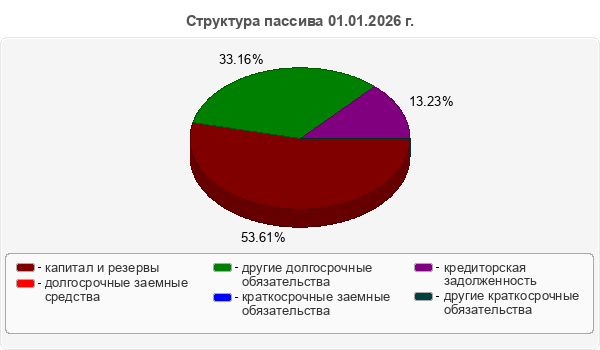 Структура пассива 01.01.2026 г.