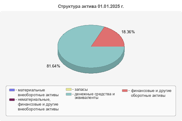 Структура актива 01.01.2025 г.