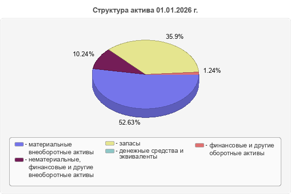 Структура актива 01.01.2026 г.